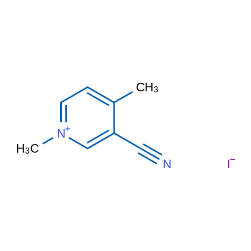 3-Cyano-1,4-dimethylpyridin-1-ium iodide 1g