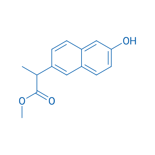 2-(6-Hydroxy-naphthalen-2-yl)-propionic acid methyl ester 5g
