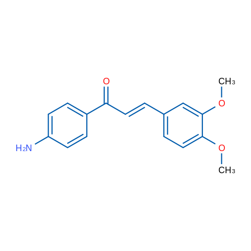 1-(4-Aminophenyl)-3-(3,4-dimethoxyphenyl)prop-2-en-1-one 1g