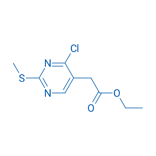 Ethyl 2-(4-chloro-2-(methylthio)pyrimidin-5-yl)acetate 1g