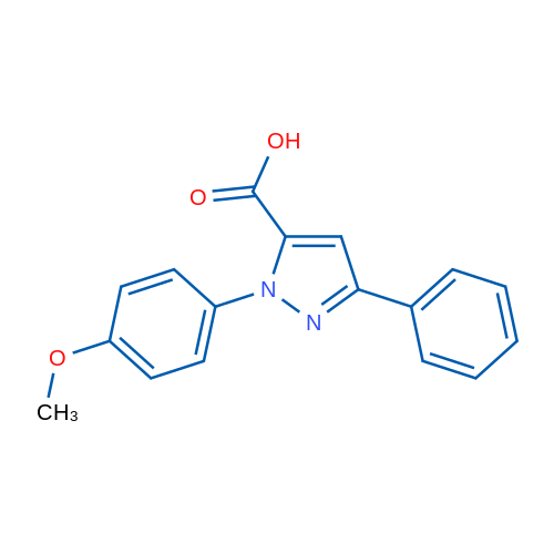 1-(4-Methoxyphenyl)-3-phenyl-1H-pyrazole-5-carboxylic acid 1g