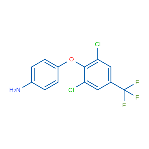 4-(2,6-Dichloro-4-(trifluoromethyl)phenoxy)aniline 1g