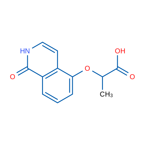 2-(1-Oxo-1,2-dihydro-isoquinolin-5-yloxy)-propionic acid 1g