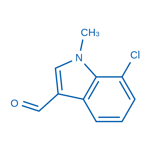 7-Chloro-1-methyl-1H-indole-3-carbaldehyde 1g