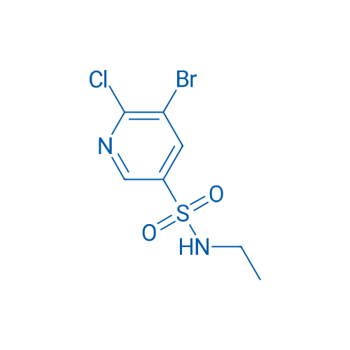 5-Bromo-6-chloro-N-ethylpyridine-3-sulfonamide 1g