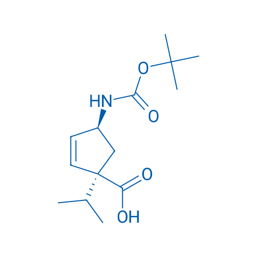 (1S,4S)-4-((tert-Butoxycarbonyl)amino)-1-isopropylcyclopent-2-ene-1-carboxylic acid 100mg