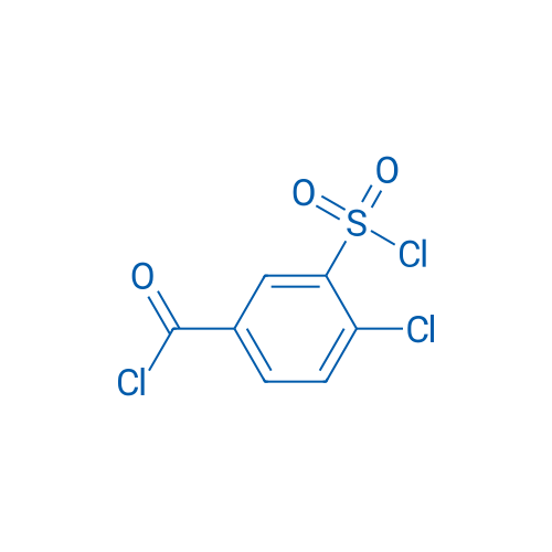 4-Chloro-3-(chlorosulfonyl)benzoyl chloride 100mg