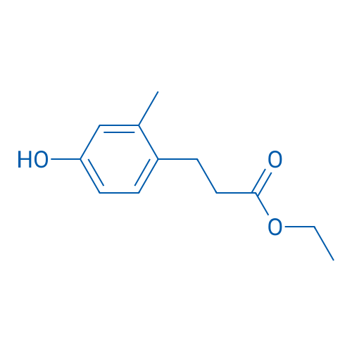 Ethyl 3-(4-hydroxy-2-methylphenyl)propanoate 250mg