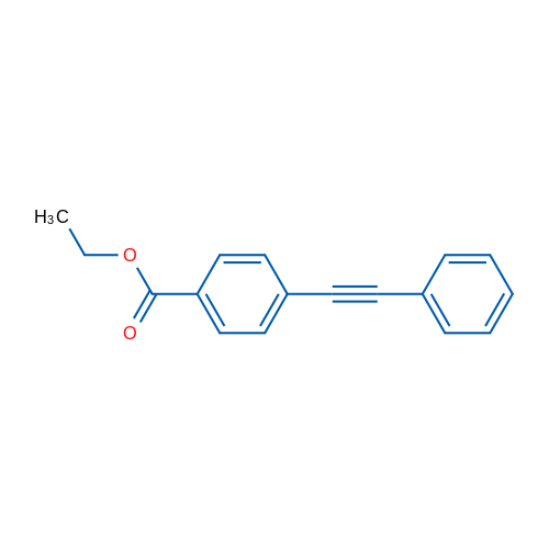 Ethyl 4-(phenylethynyl)benzoate 1g