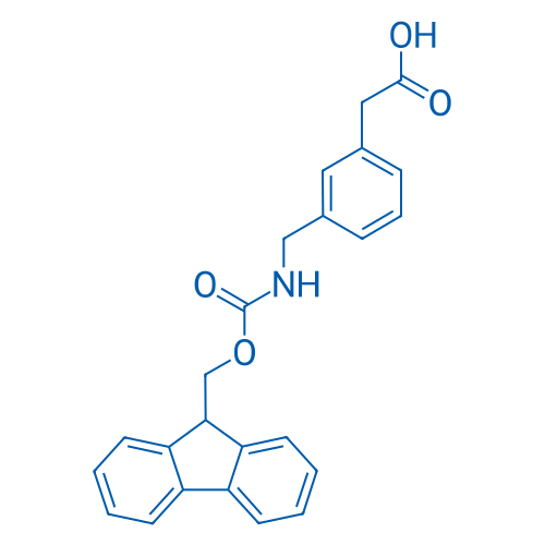 Fmoc-3-aminomethyl-phenylacetic acid 50mg