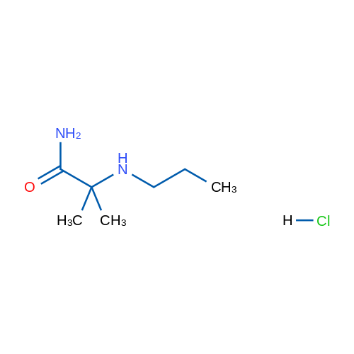 2-Methyl-2-(propylamino)propanamide hydrochloride 5g