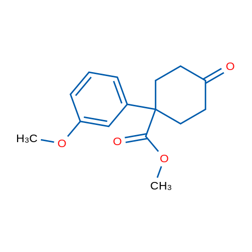Methyl 1-(3-Methoxyphenyl)-4-oxocyclohexanecarboxylate 1g