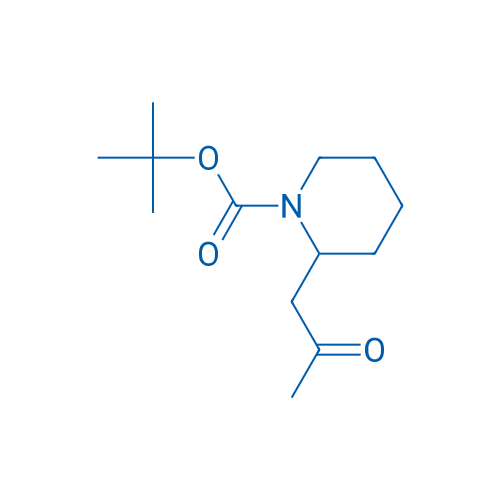 tert-Butyl 2-(2-oxopropyl)piperidine-1-carboxylate 1g