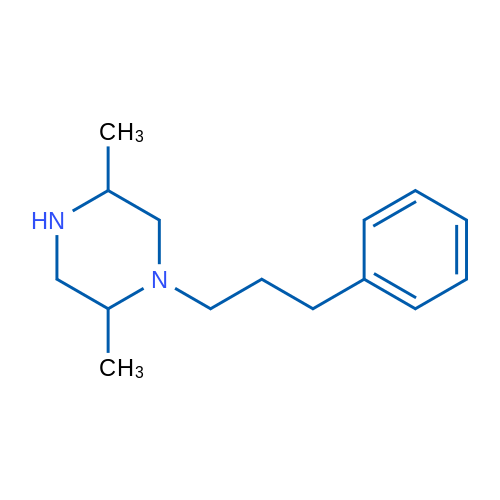 2,5-Dimethyl-1-(3-phenylpropyl)piperazine 1g