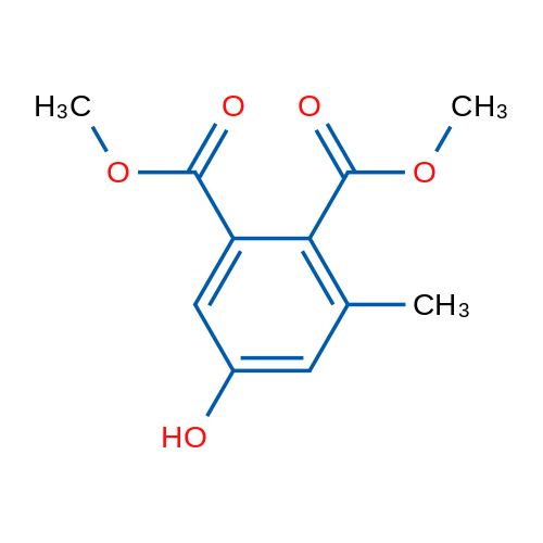 Dimethyl 5-hydroxy-3-methylphthalate 1g