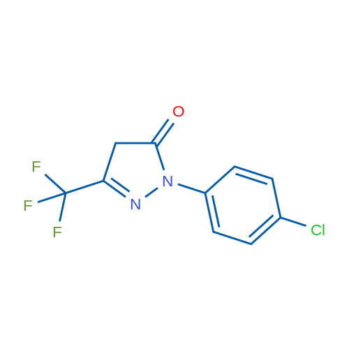1-(4-Chlorophenyl)-3-(trifluoromethyl)-1H-pyrazol-5(4H)-one 1g