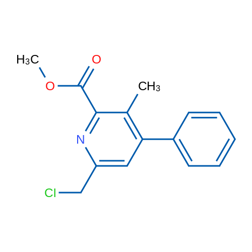 Methyl 6-(chloromethyl)-3-methyl-4-phenylpicolinate 1g
