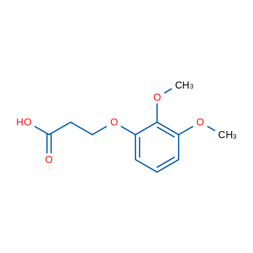 3-(2,3-Dimethoxyphenoxy)propanoic acid 1g