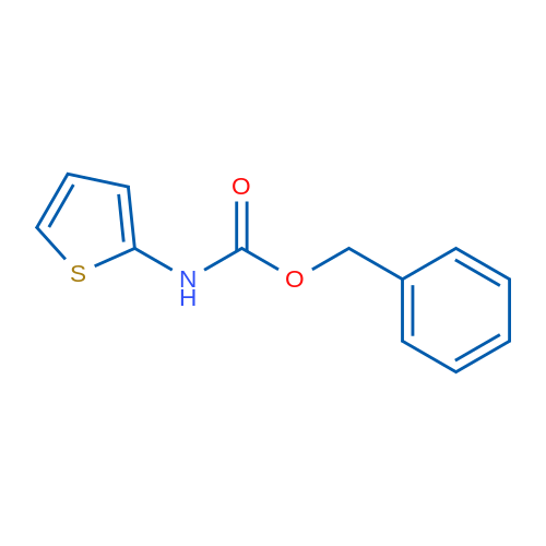 Benzyl thiophen-2-ylcarbamate 10g
