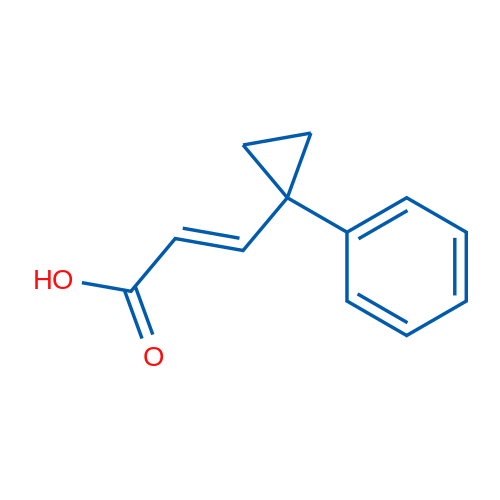 (2E)-3-(1-Phenylcyclopropyl)prop-2-enoic acid 1g