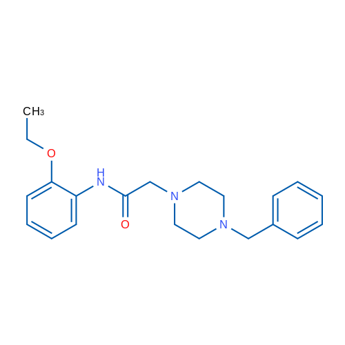 2-(4-Benzylpiperazin-1-yl)-N-(2-ethoxyphenyl)acetamide 1g