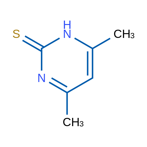 4,6-Dimethylpyrimidine-2(1H)-thione 5g