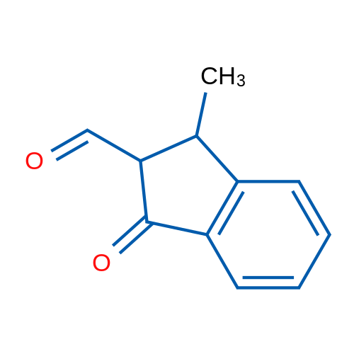 1-Methyl-3-oxo-2,3-dihydro-1h-indene-2-carbaldehyde 1g