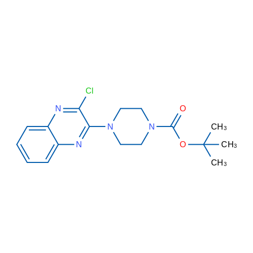 tert-Butyl 4-(3-chloroquinoxalin-2-yl)piperazine-1-carboxylate 1g
