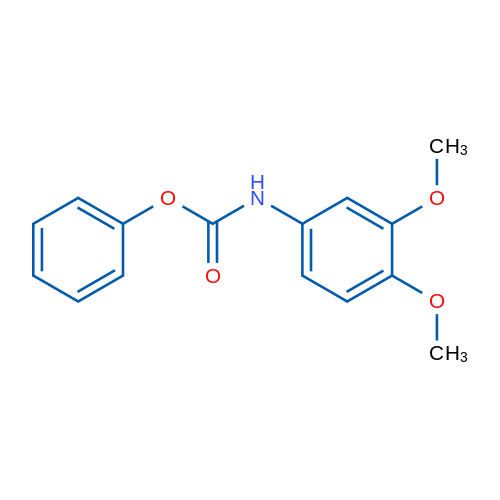 Phenyl (3,4-dimethoxyphenyl)carbamate 1g