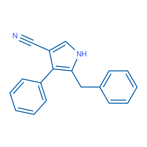 5-Benzyl-4-phenyl-pyrrole-3-carbonitrile 1g
