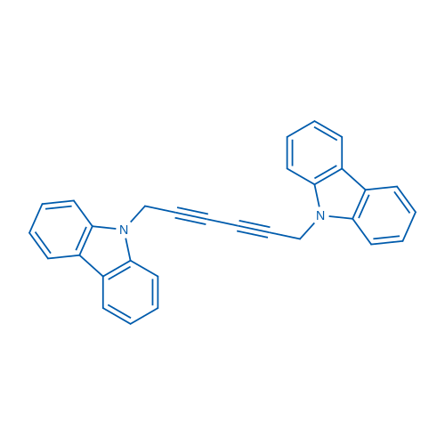 1,6-Di(9H-carbazol-9-yl)hexa-2,4-diyne 50mg