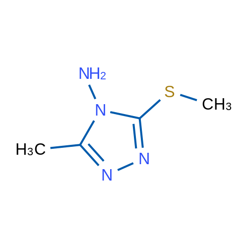 3-Methyl-5-(methylthio)-4H-1,2,4-triazol-4-amine 1g