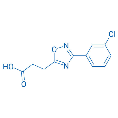3-(3-(3-Chlorophenyl)-1,2,4-oxadiazol-5-yl)propanoic acid 1g