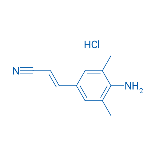 (E)-3-(4-Amino-3,5-dimethylphenyl)acrylonitrile HCl 1g