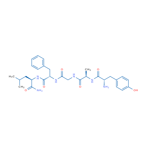 L-Tyrosyl-D-alanylglycyl-L-phenylalanyl-D-leucinamide 1g