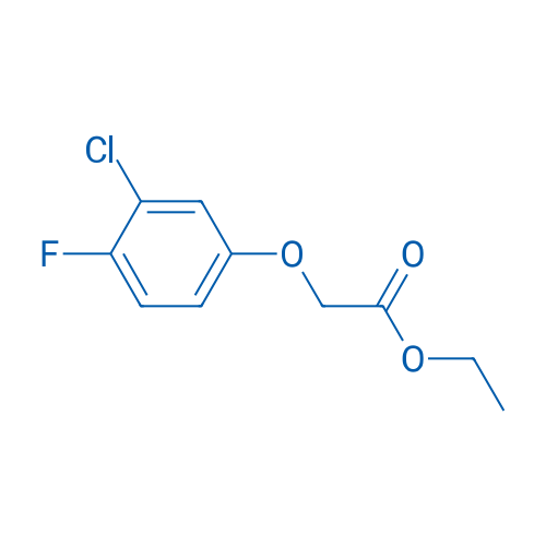 Ethyl 2-(3-chloro-4-fluorophenoxy)acetate 1g