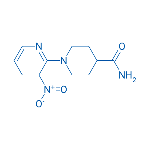 1-(3-Nitropyridin-2-yl)piperidine-4-carboxamide 250mg
