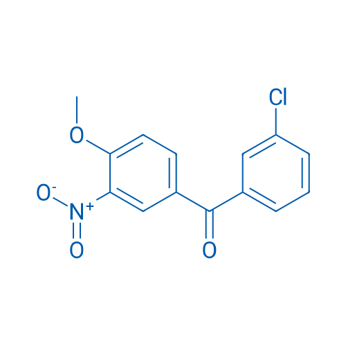 (3-Chlorophenyl)(4-methoxy-3-nitrophenyl)methanone 250mg