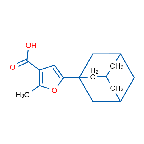 5-(Adamantan-1-yl)-2-methylfuran-3-carboxylic acid 1g