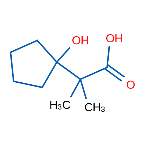 2-(1-Hydroxycyclopentyl)-2-methylpropanoic acid 1g