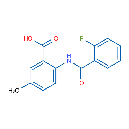 2-(2-Fluorobenzamido)-5-methylbenzoic acid 1g