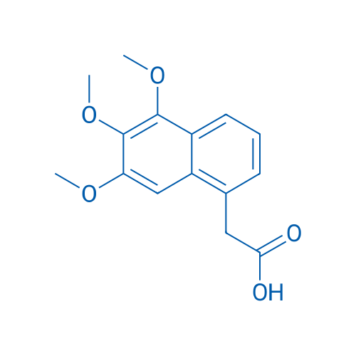2-(5,6,7-Trimethoxynaphthalen-1-yl)acetic acid 1g