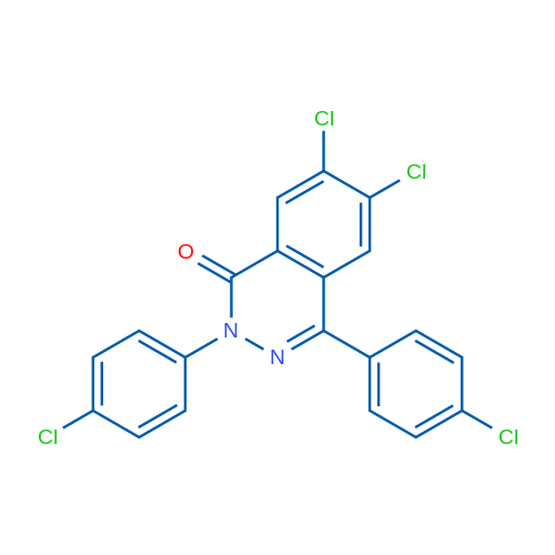 6,7-Dichloro-2,4-bis(4-chlorophenyl)-1,2-dihydrophthalazin-1-one 1g