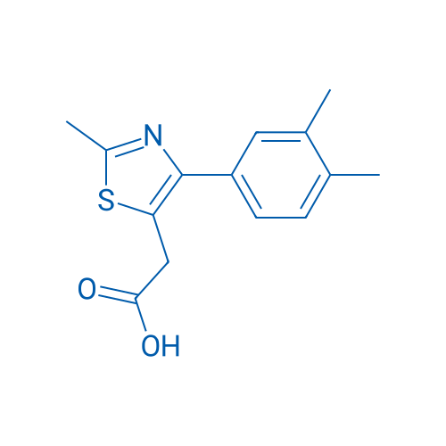 2-(4-(3,4-Dimethylphenyl)-2-methylthiazol-5-yl)acetic acid 1g