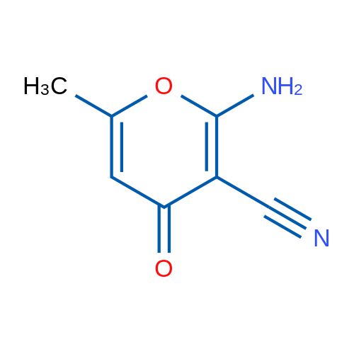 2-Amino-6-methyl-4-oxo-4H-pyran-3-carbonitrile 1g