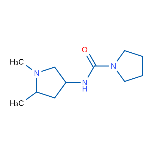 N-(1,5-Dimethylpyrrolidin-3-yl)pyrrolidine-1-carboxamide 1g
