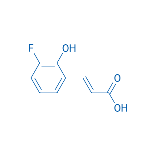 3-(3-Fluoro-2-hydroxyphenyl)acrylic acid 250mg