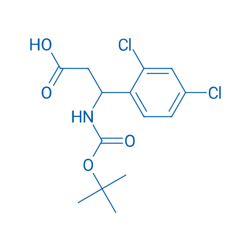 3-((tert-Butoxycarbonyl)amino)-3-(2,4-dichlorophenyl)propanoic acid 1g