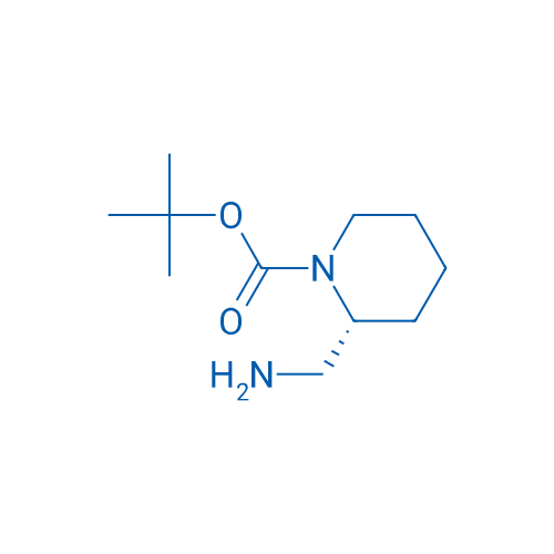 (R)-tert-Butyl 2-(aminomethyl)piperidine-1-carboxylate 250mg