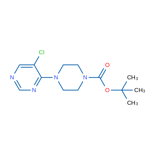tert-Butyl 4-(5-chloropyrimidin-4-yl)piperazine-1-carboxylate 1g